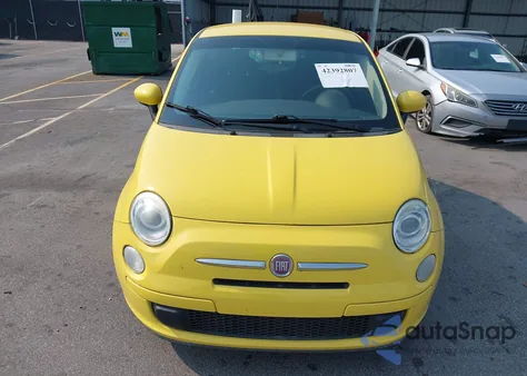2012 Fiat 500 Pop z USA, uszkodzony, nr VIN 3C3CFFAR5CT277329